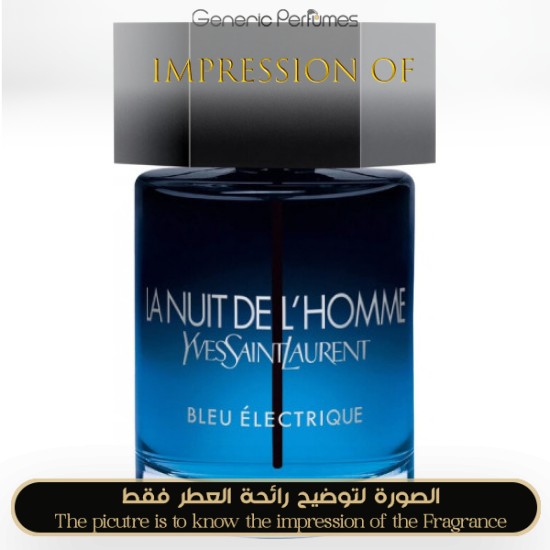 YSL LA NUIT online DE L'HOMME BLEU ELECTRIQUE